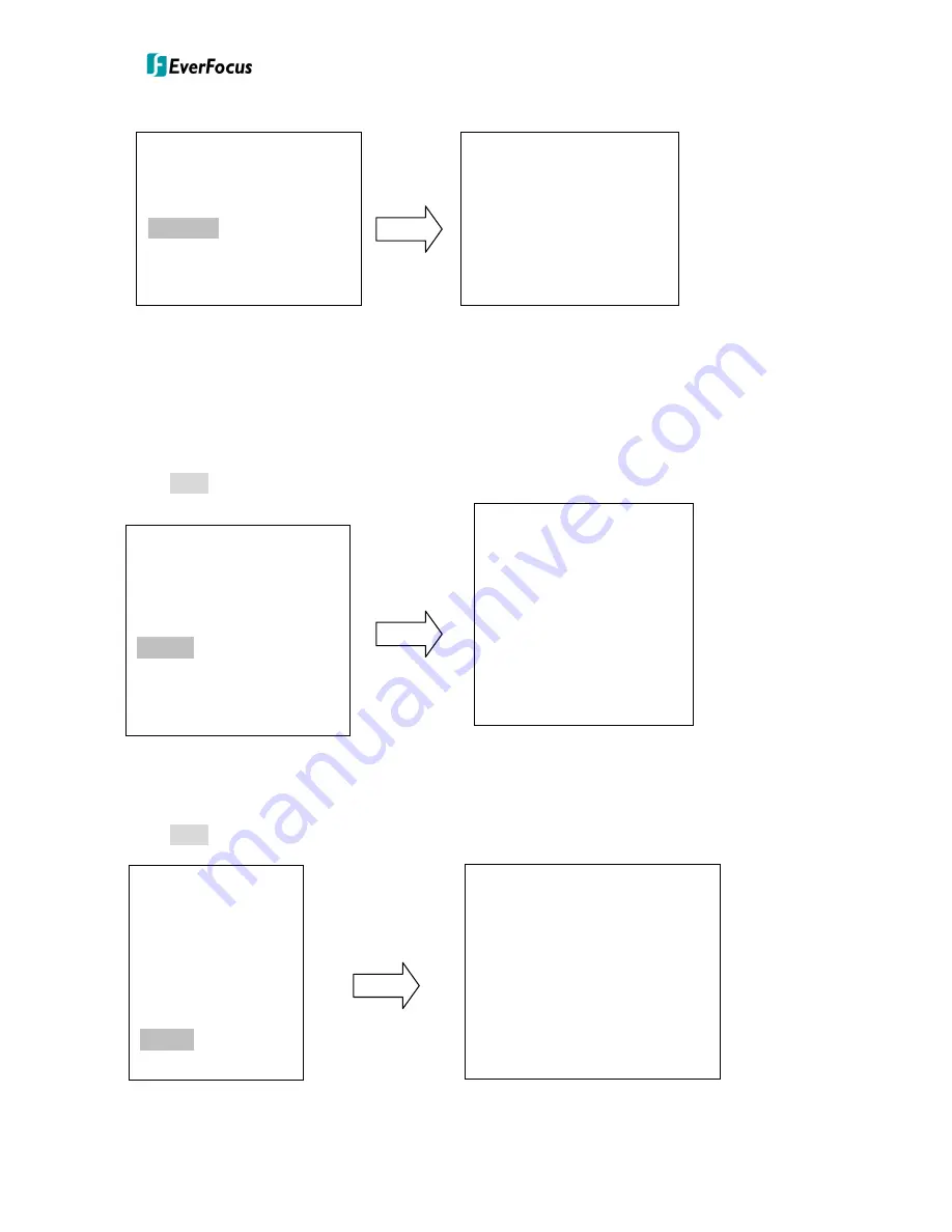 EverFocus EPTZ Series User Manual Download Page 25