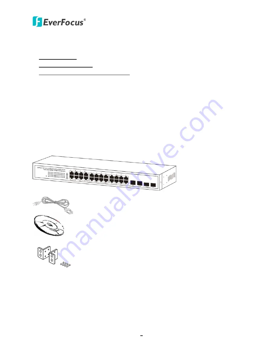 EverFocus ES2426-31 Скачать руководство пользователя страница 8