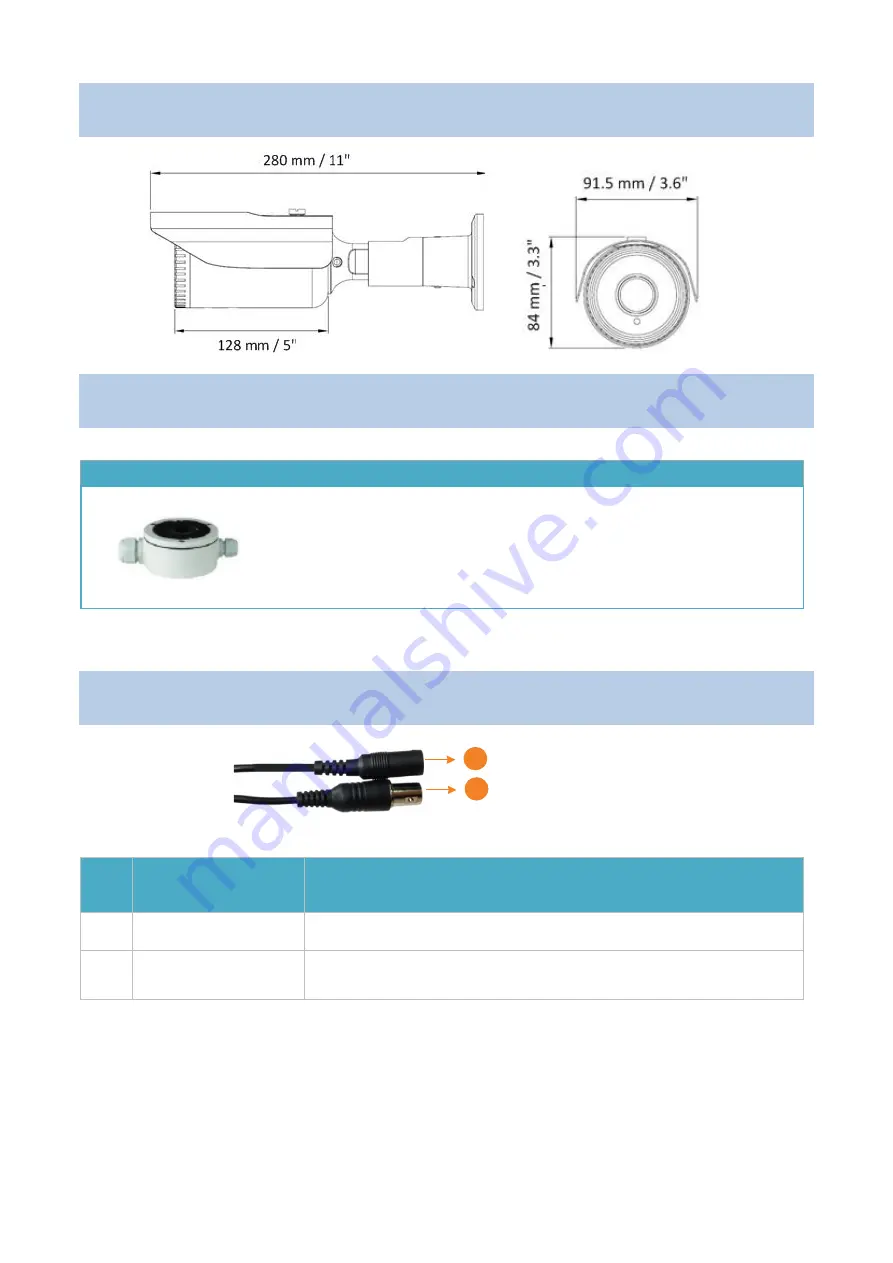 EverFocus EZA1280 eZ.HD Series User Manual Download Page 3