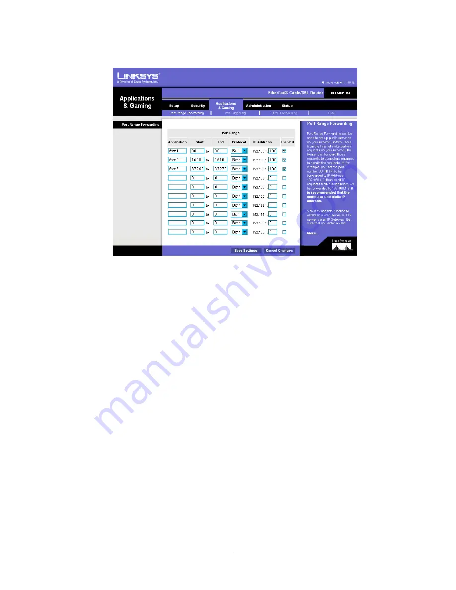 EverFocus Paragon 264 Series Instruction Manual Download Page 124