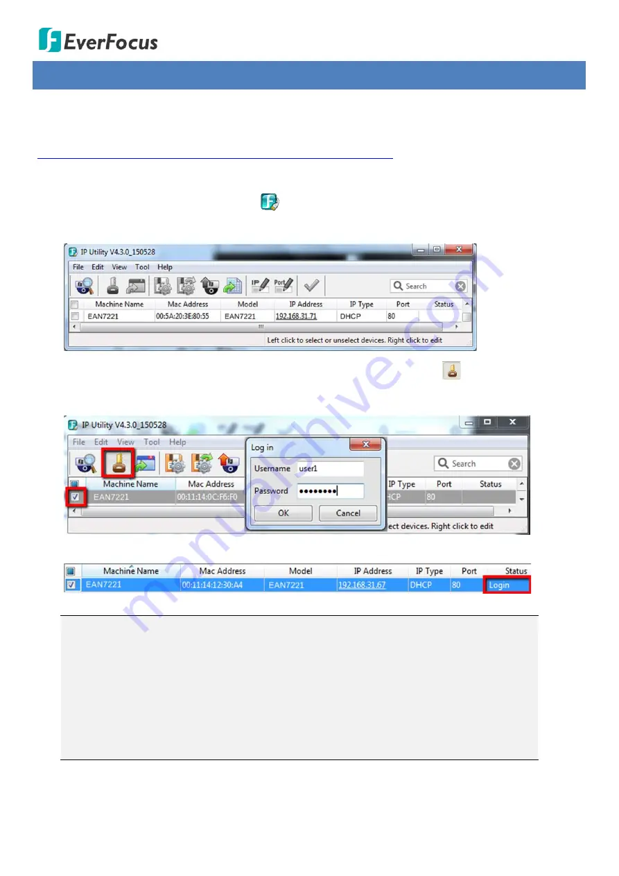 EverFocus Polestar EZN7221 User Manual Download Page 75