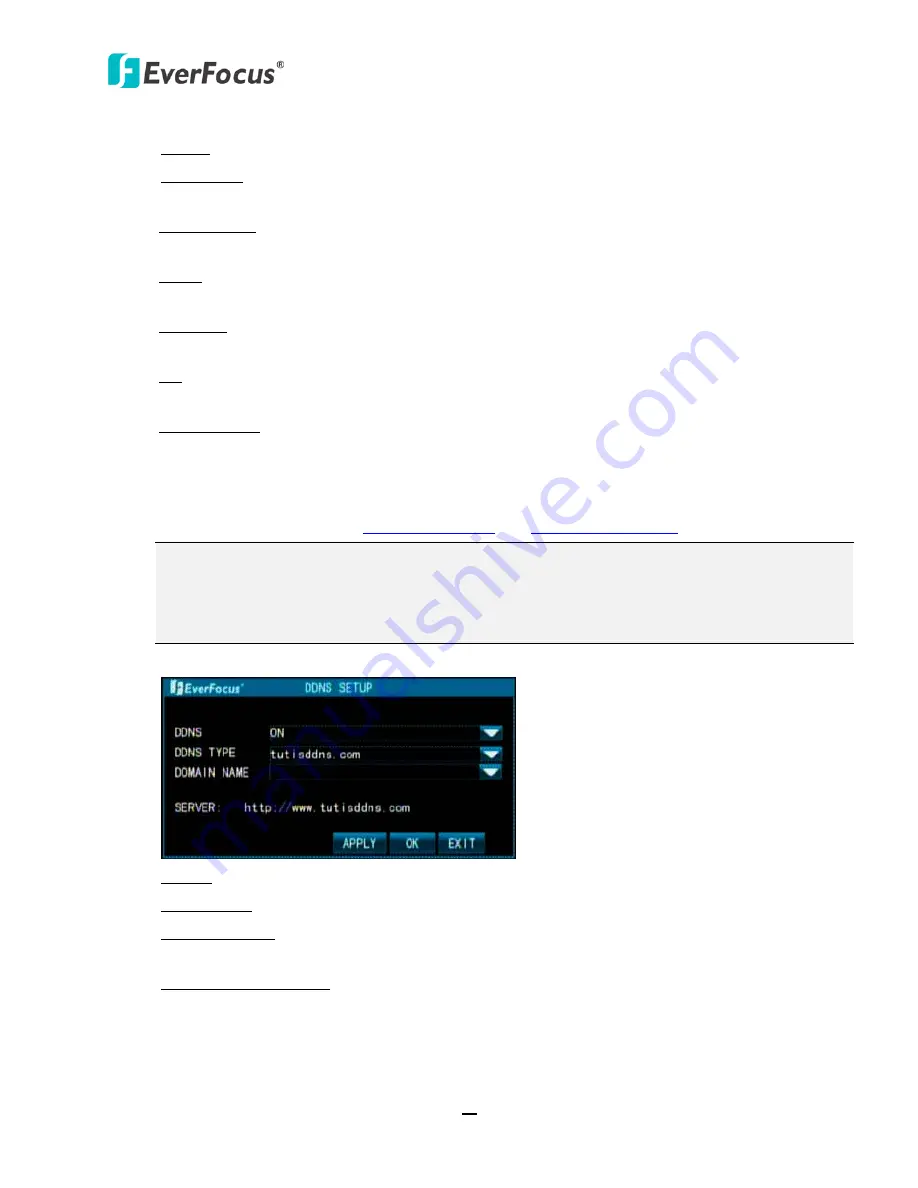 EverFocus TUTIS-16F3 User Manual Download Page 32