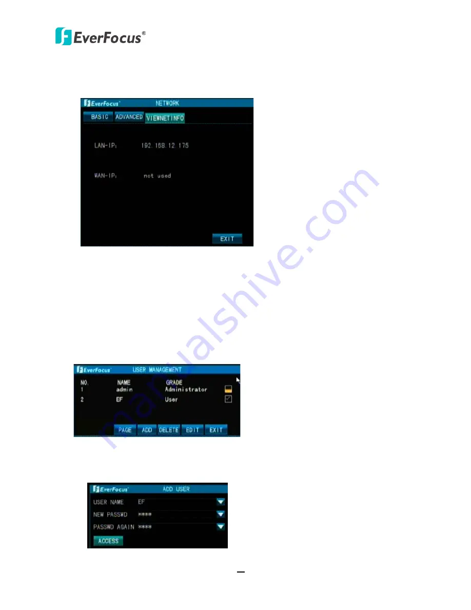 EverFocus TUTIS-16F3 User Manual Download Page 34