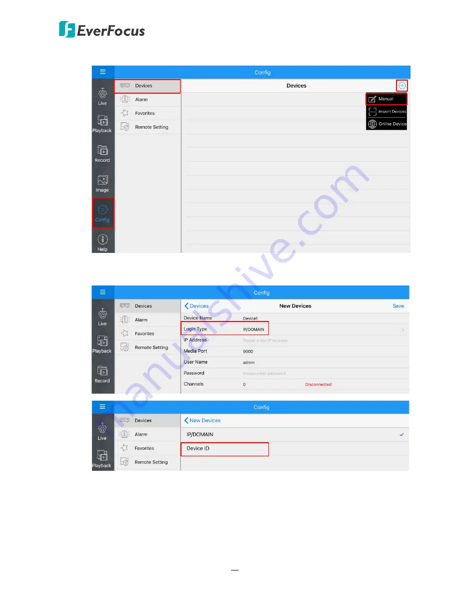 EverFocus VANGUARD 16x8 User Manual Download Page 91