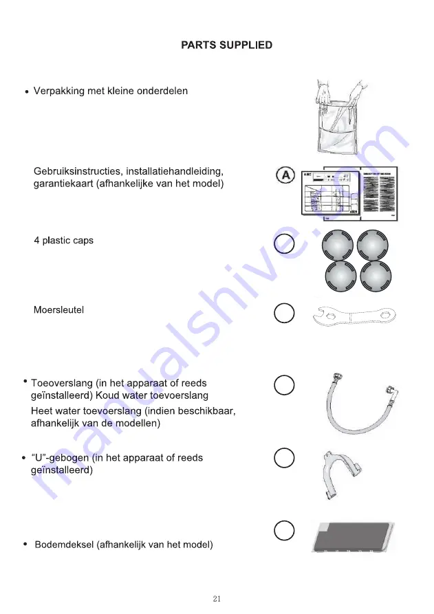 Everglades EVWM71401AW User Manual Download Page 23