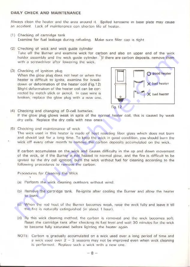 Everglow PT-E4 Instruction Manual Download Page 10