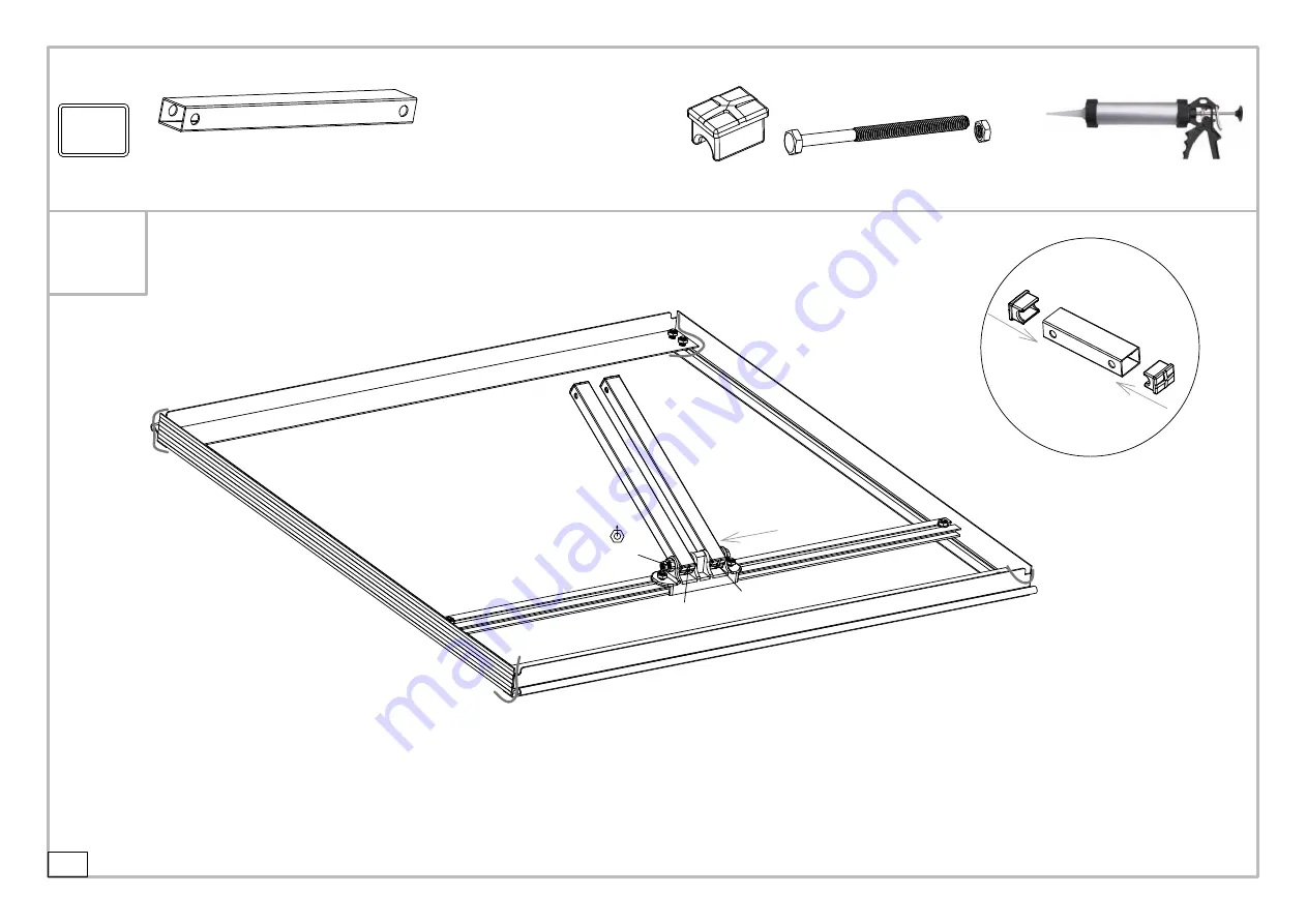 Evergreen Greenhouses ZA510 Assembly Instructions Manual Download Page 45