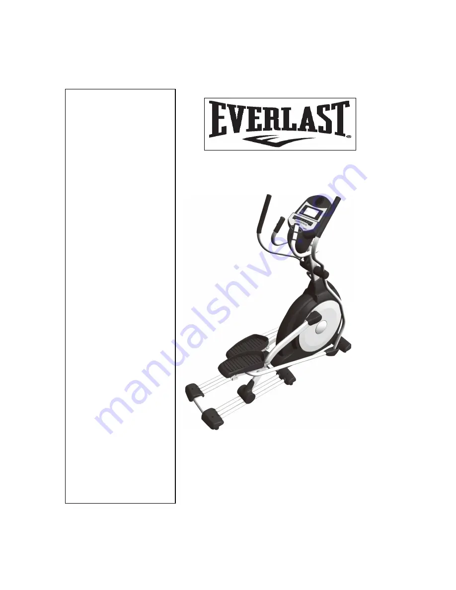 Everlast 16517455 Скачать руководство пользователя страница 1