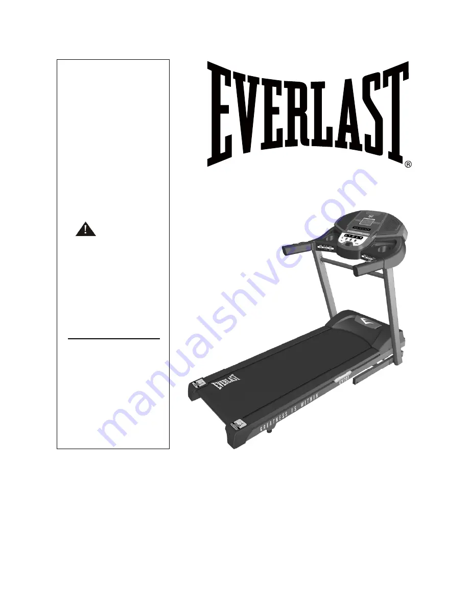 Everlast 1654701 Owner'S Manual Download Page 1