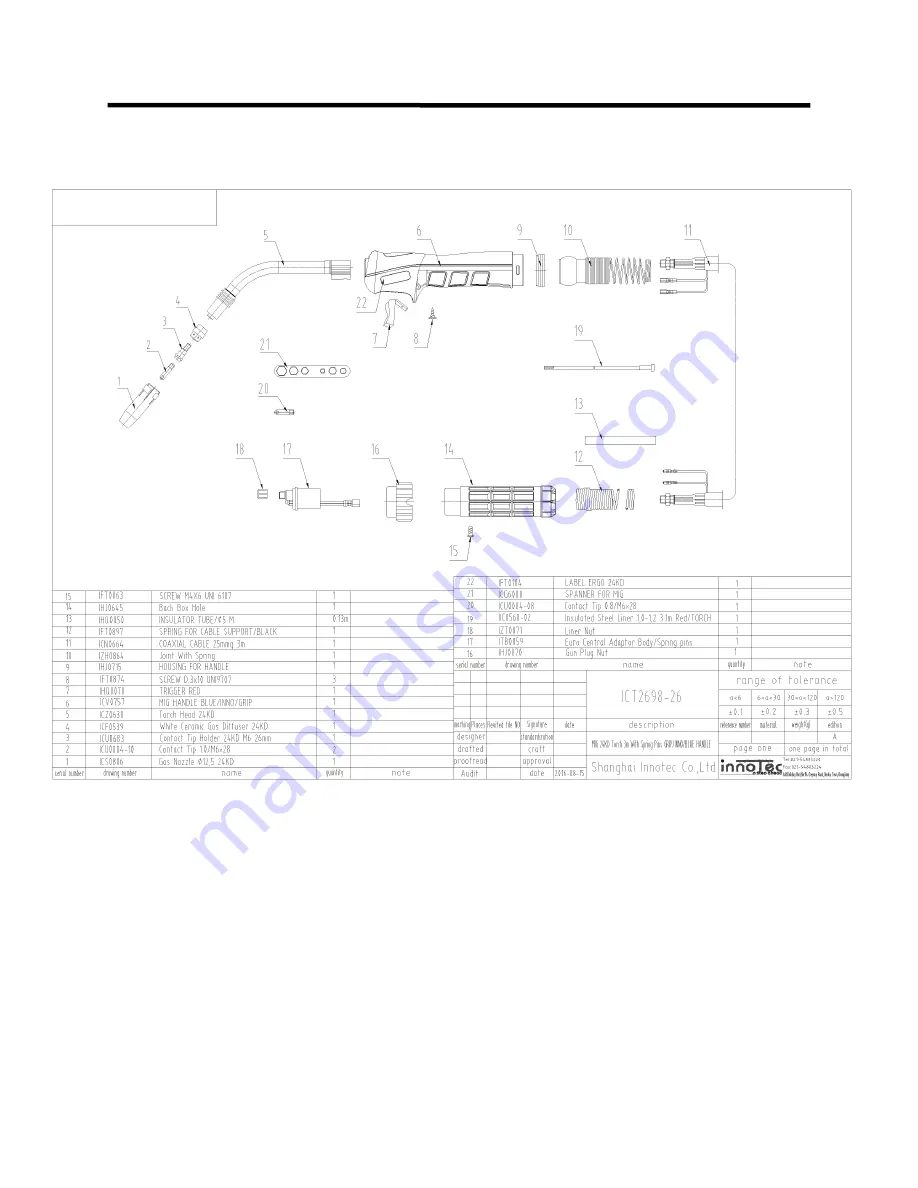 Everlast POWER MTS 221STi Operator'S Manual Download Page 66