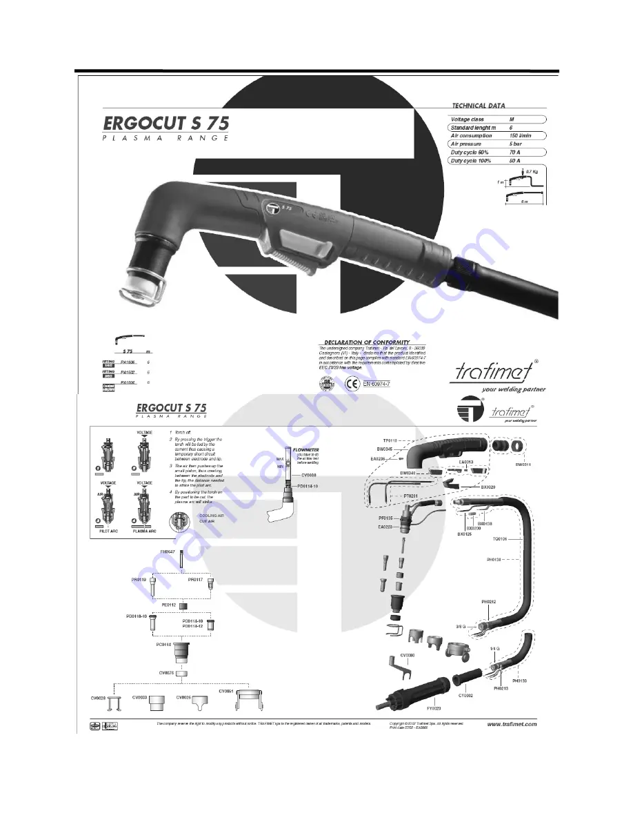 Everlast PowerPlasma 60S Operator'S Manual Download Page 23