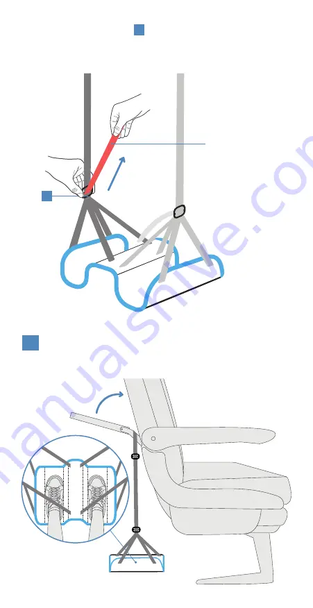 Everlasting Comfort Airplane Footrest User Manual Download Page 6