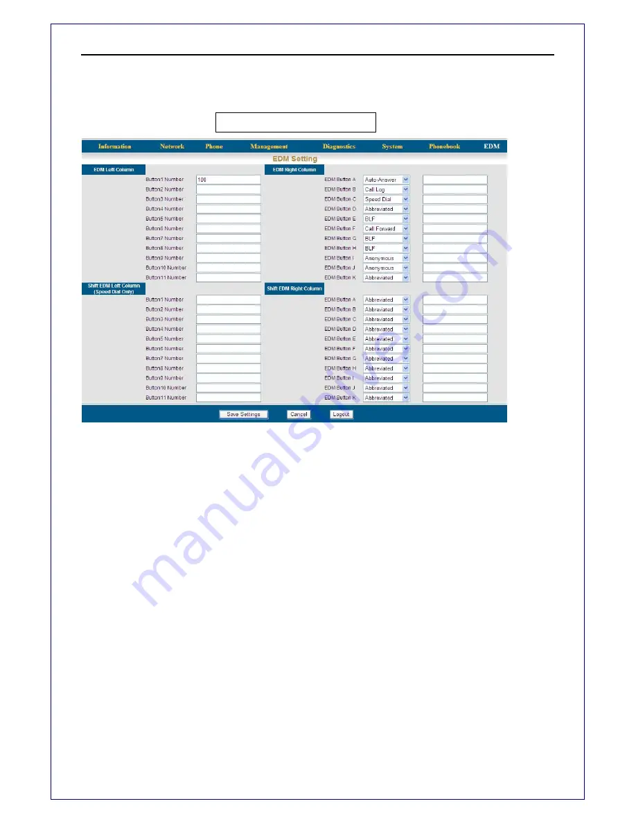 Everlea EIV-Small Office Administrator'S Manual Download Page 74