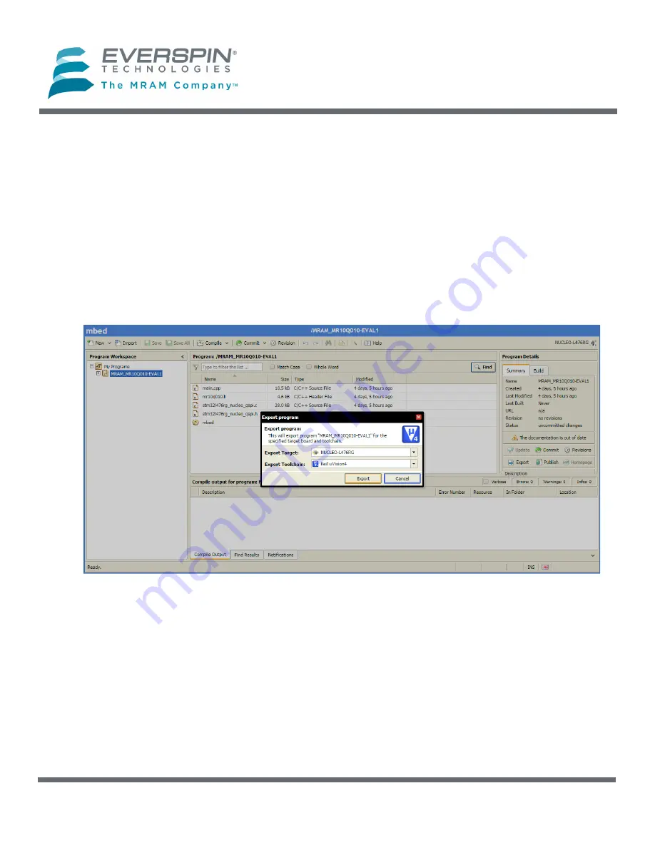 Everspin MR10Q010-EVAL1 User Manual Download Page 10