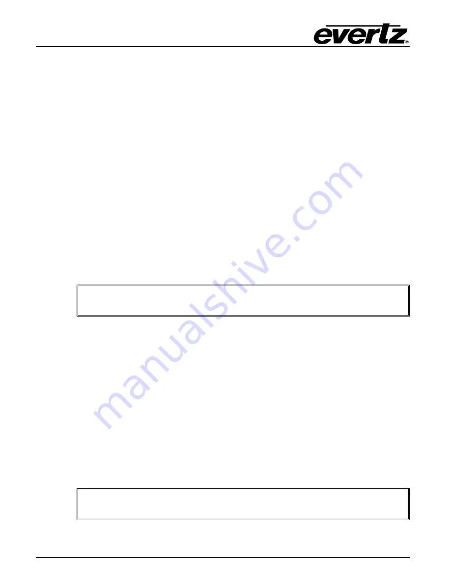 evertz 7847FSEDA Series User Manual Download Page 52