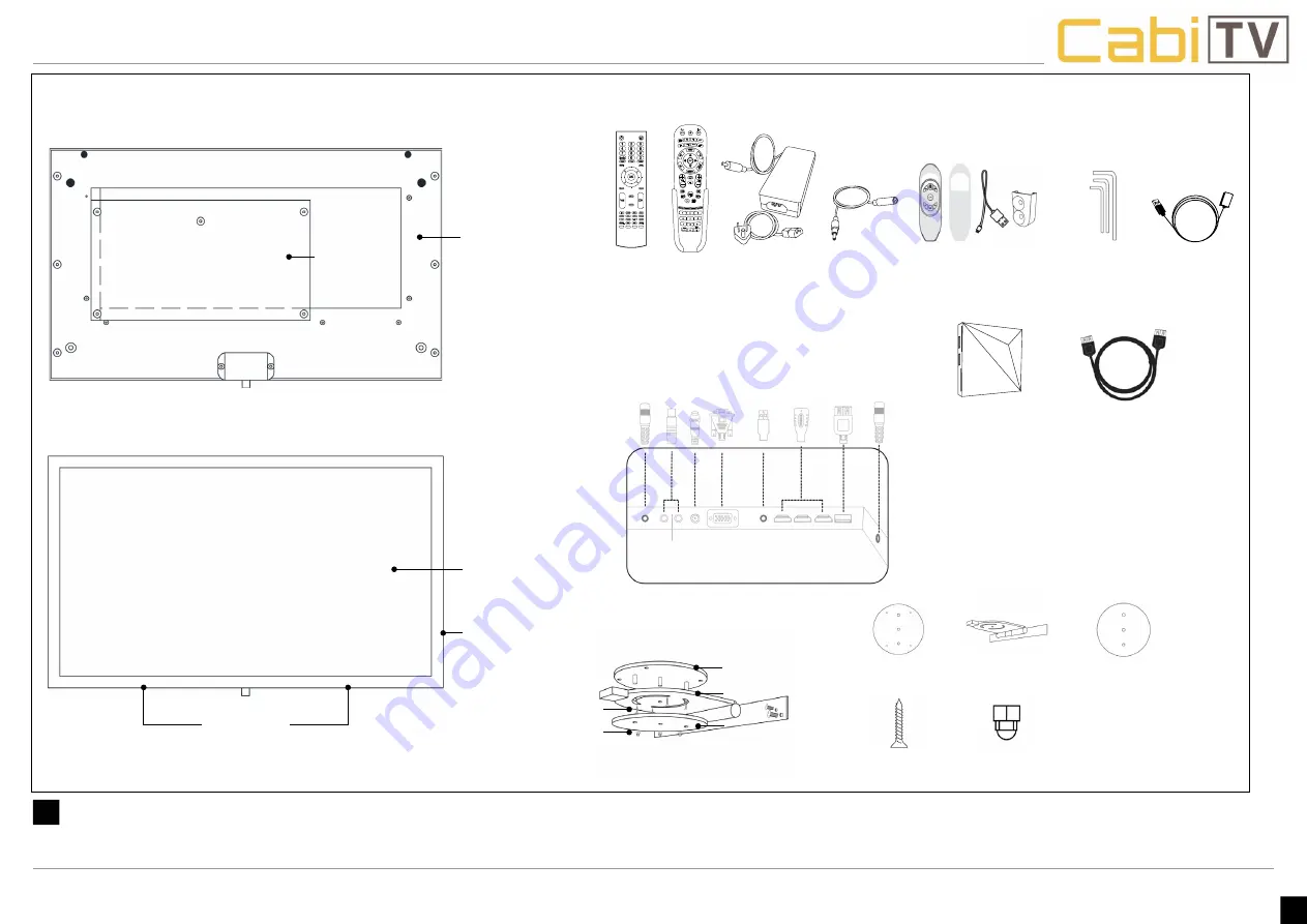 Evervue CabiTV CT100 Installation Manual Download Page 1