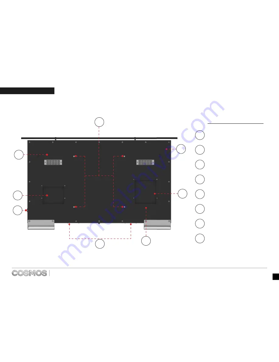 Evervue COSMOS COSTV-50-MB Product Manual Download Page 3