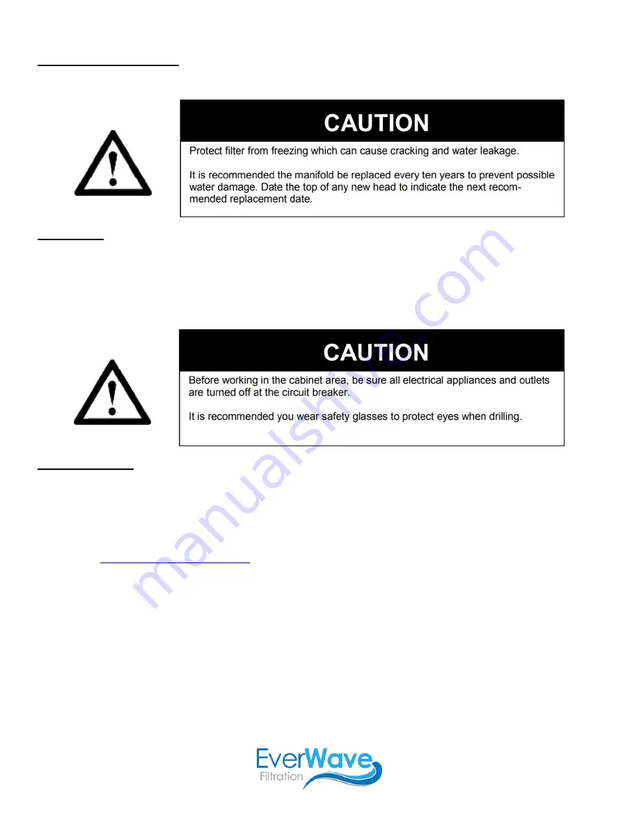 EverWave Filtration EVW-AZR-4RO Manual Download Page 3