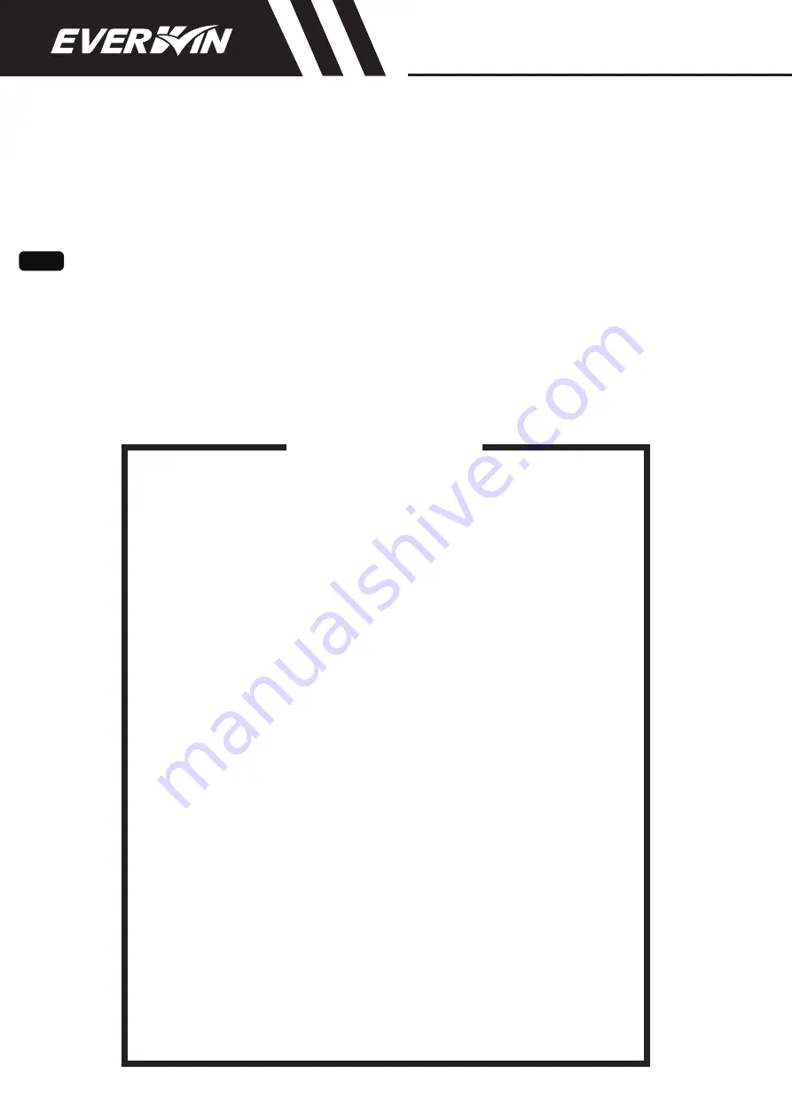 Everwin FCN90B Operation And Maintenance Manual Download Page 2