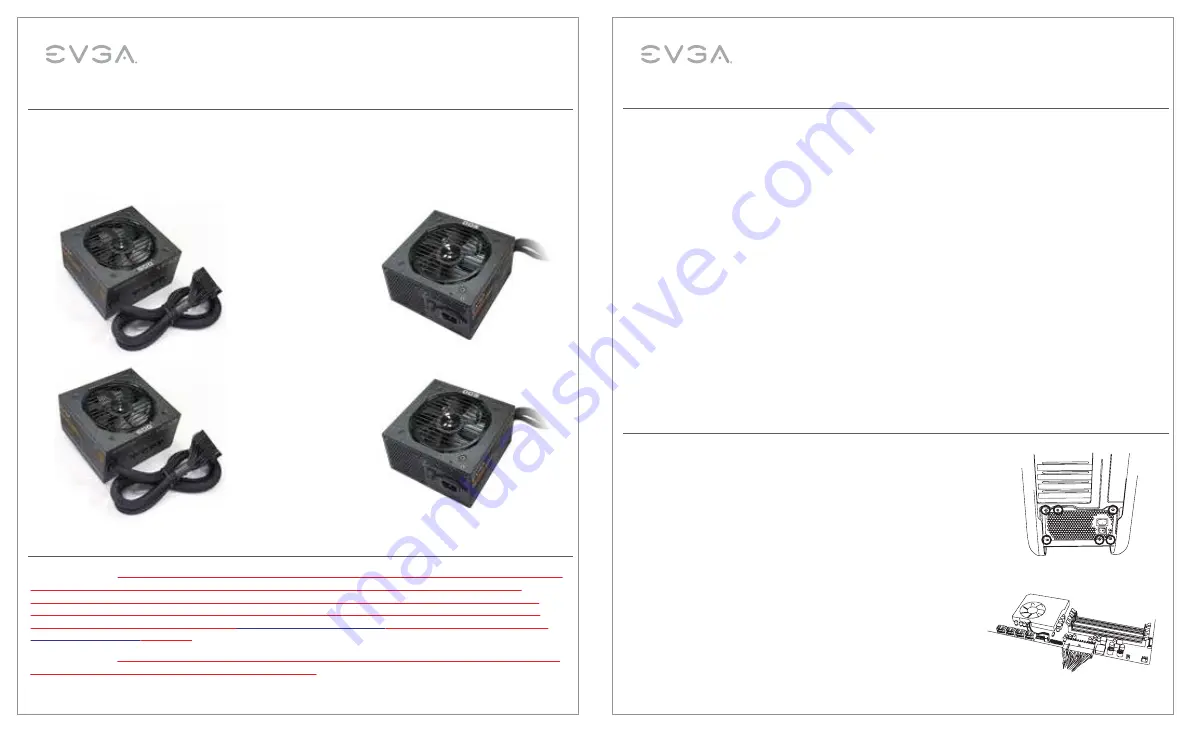 EVGA 500BQ User Manual Download Page 6