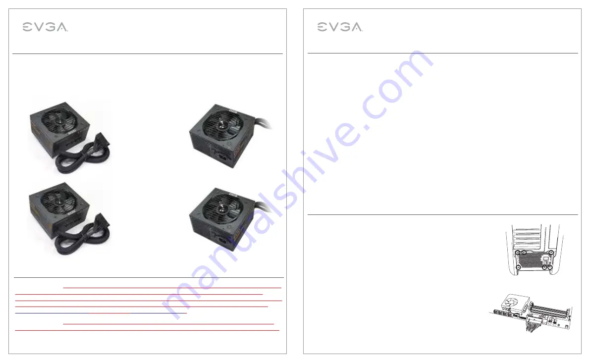 EVGA 500BQ Скачать руководство пользователя страница 12