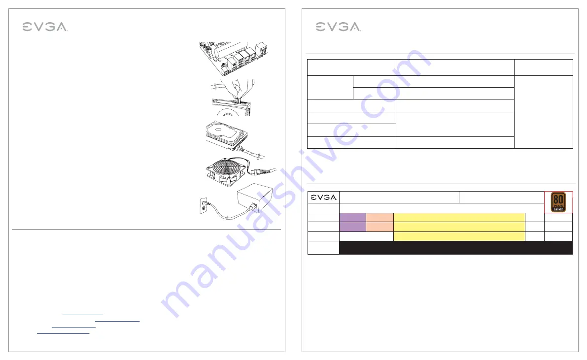 EVGA 500BQ Скачать руководство пользователя страница 13