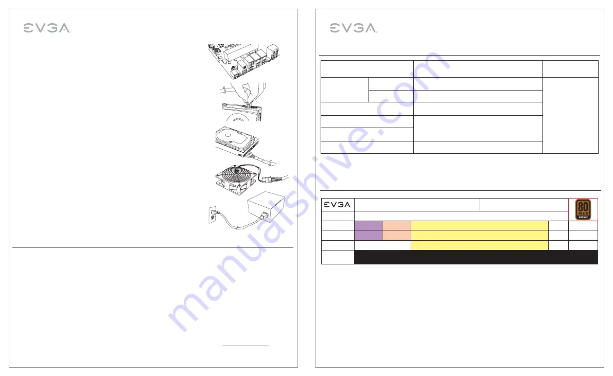 EVGA 500BQ Скачать руководство пользователя страница 16