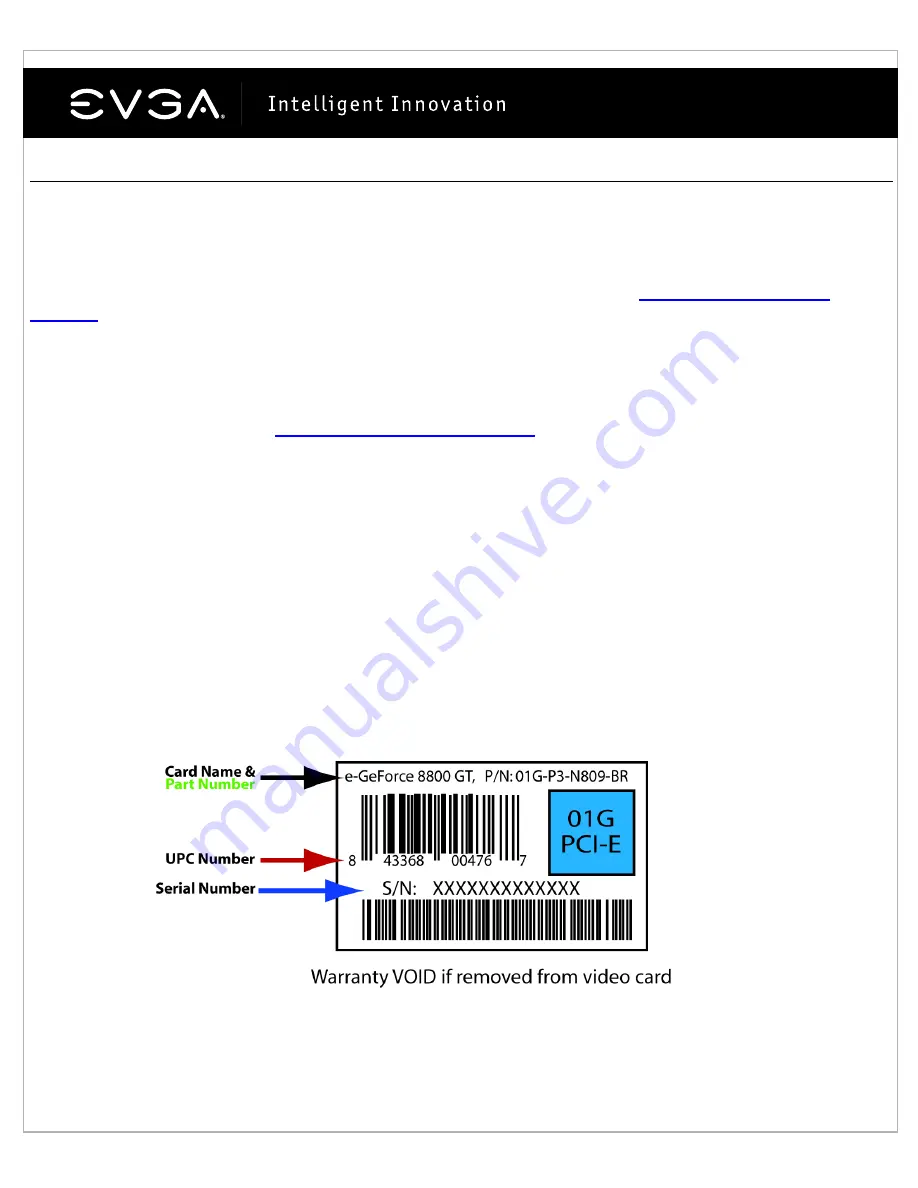 EVGA e-GeForce 8800 GT Installation Manual Download Page 13