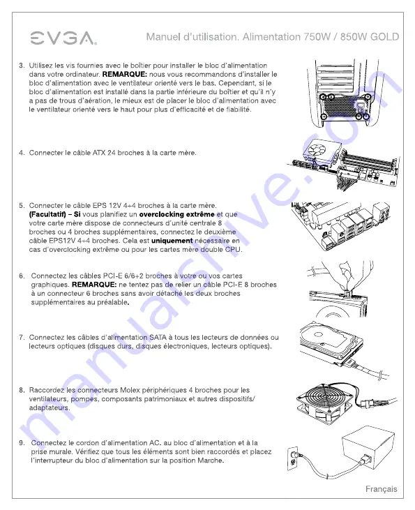 EVGA SuperNOVA 750G2 User Manual Download Page 27