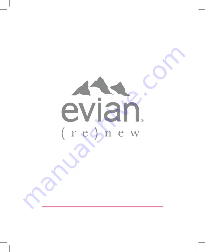 evian (re) new User Manual Download Page 1