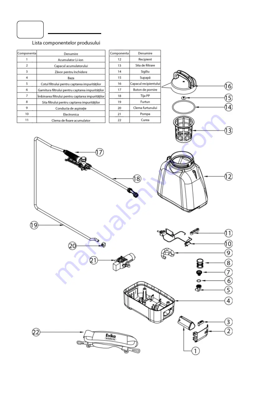 EVIKA EJ80 Скачать руководство пользователя страница 21