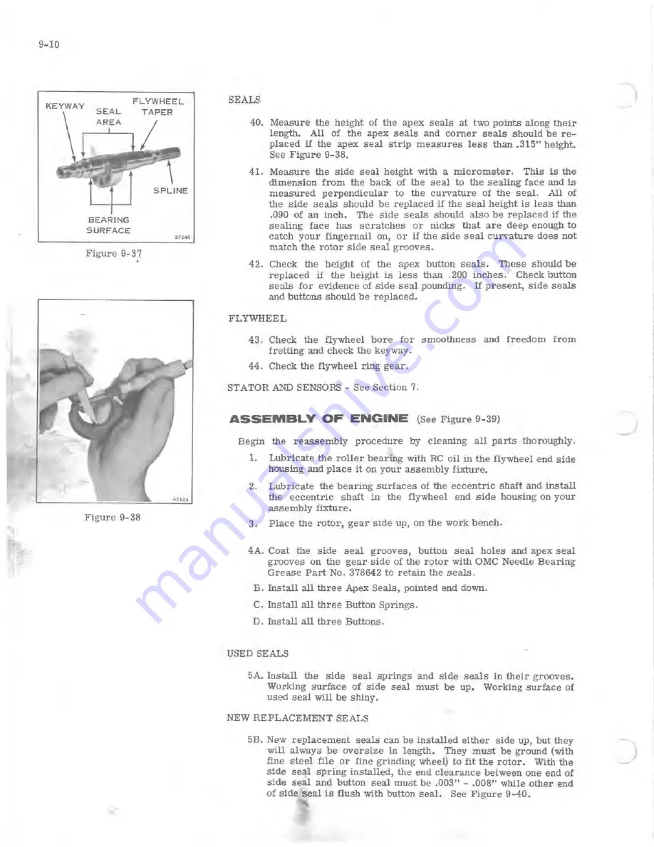 Evinrude & Johnson 1975 E265RC Service Manual Download Page 79