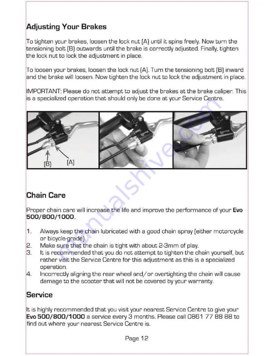 Evo Powerboards 1000W User Manual Download Page 12