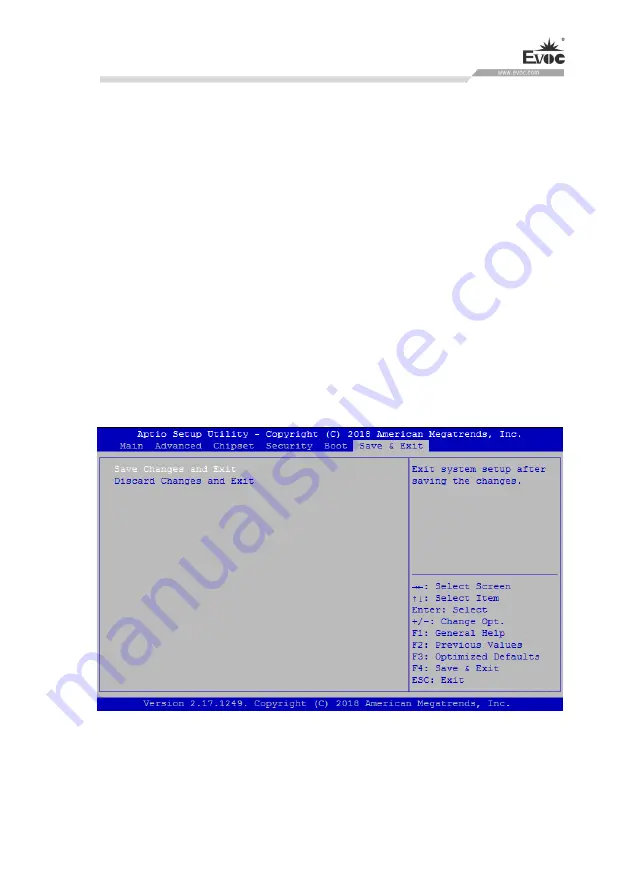 EVOC M50 Series Manual Download Page 59