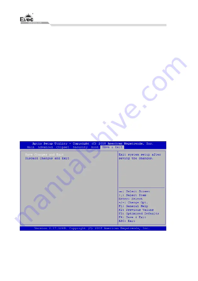 EVOC M50 Series Manual Download Page 184