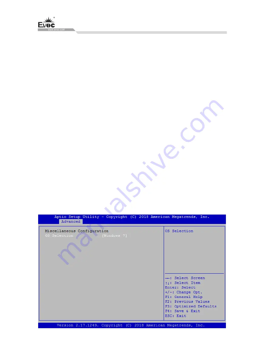 EVOC M60 Series Manual Download Page 55