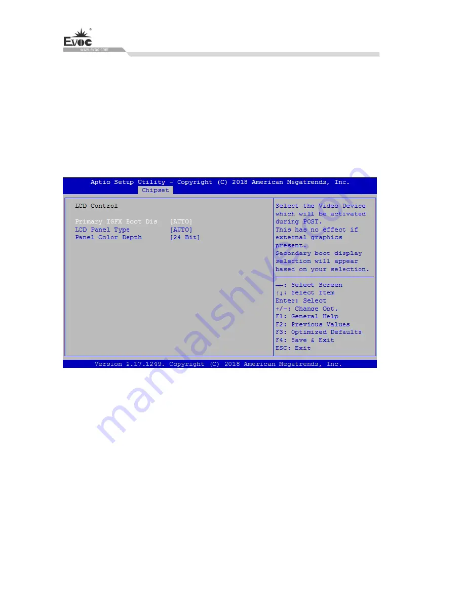 EVOC M60 Series Manual Download Page 61