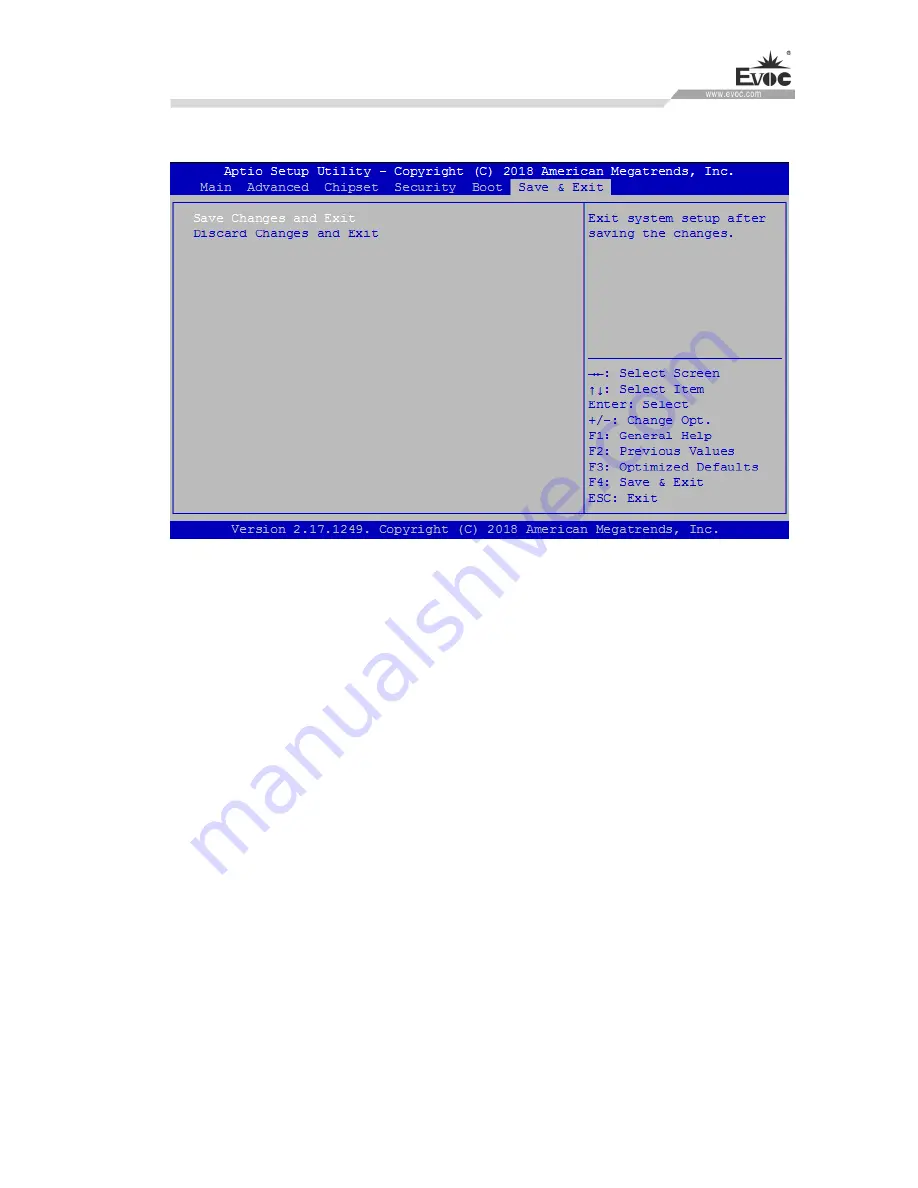 EVOC M60 Series Manual Download Page 64