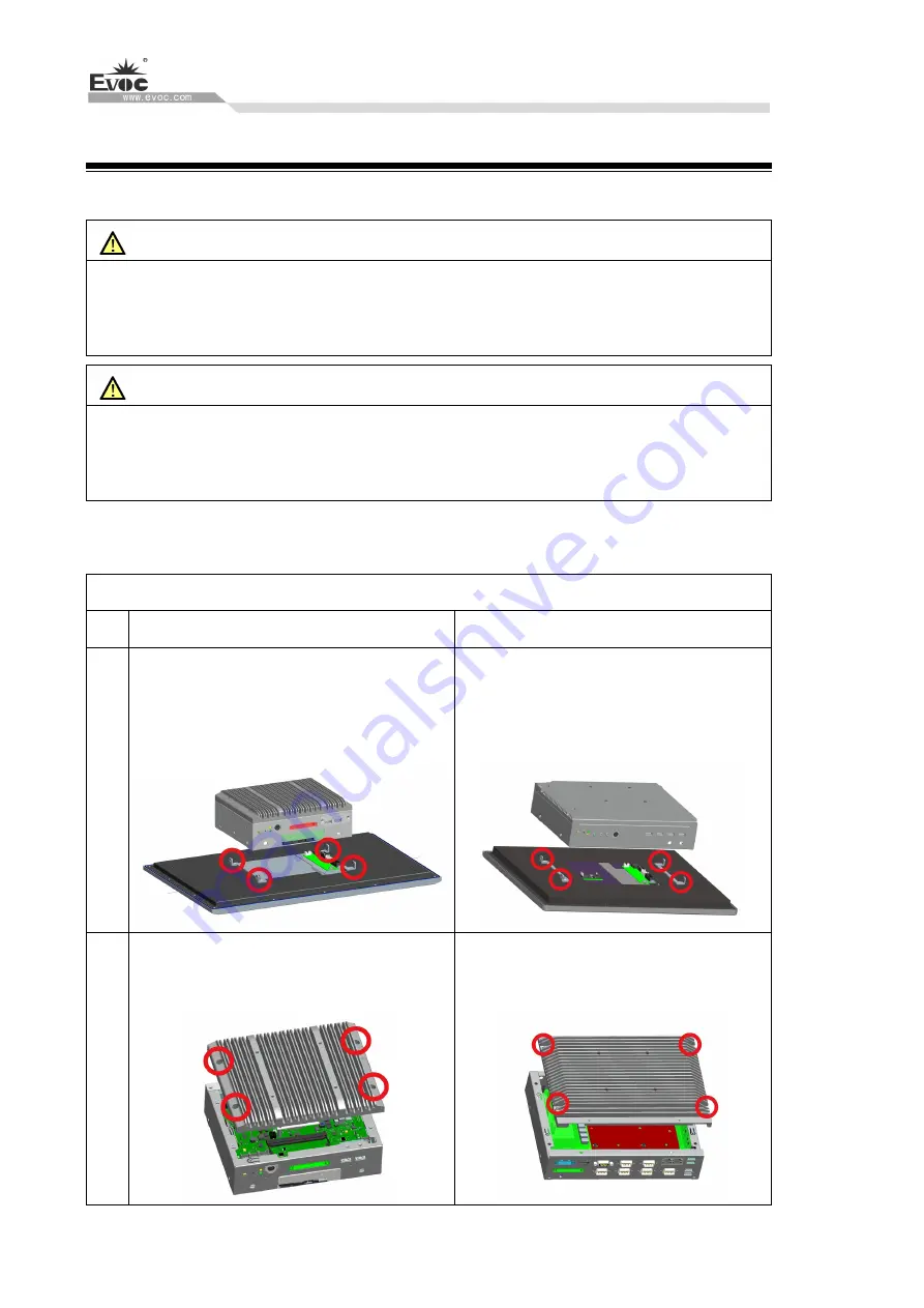 EVOC P15 Series Manual Download Page 45