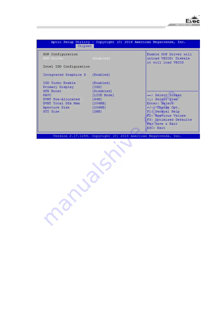 EVOC P15 Series Manual Download Page 108