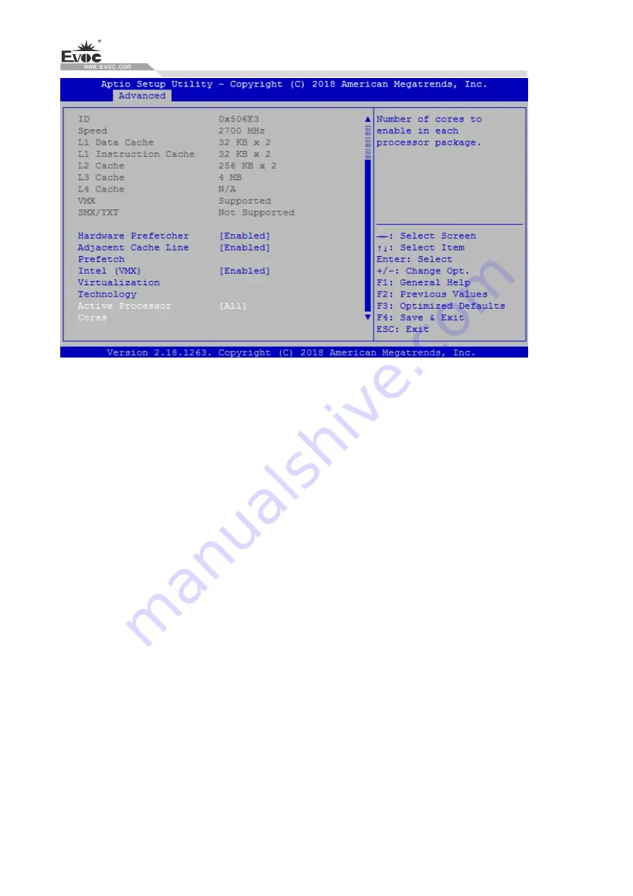 EVOC P15 Series Manual Download Page 115