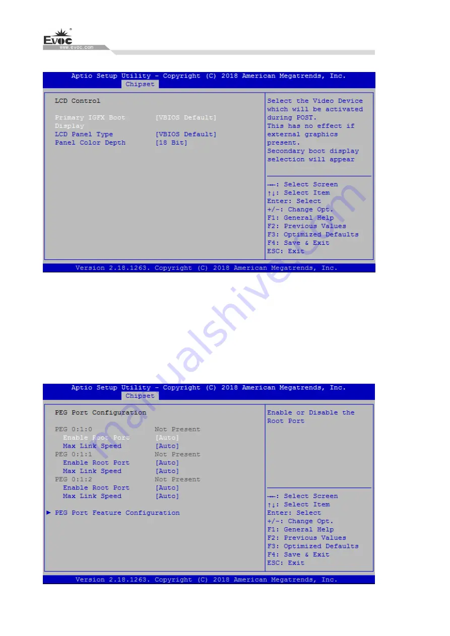 EVOC P15 Series Manual Download Page 125