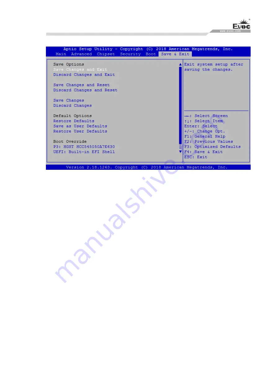 EVOC P15 Series Manual Download Page 130