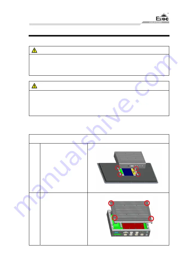 EVOC W15 Series User Manual Download Page 70