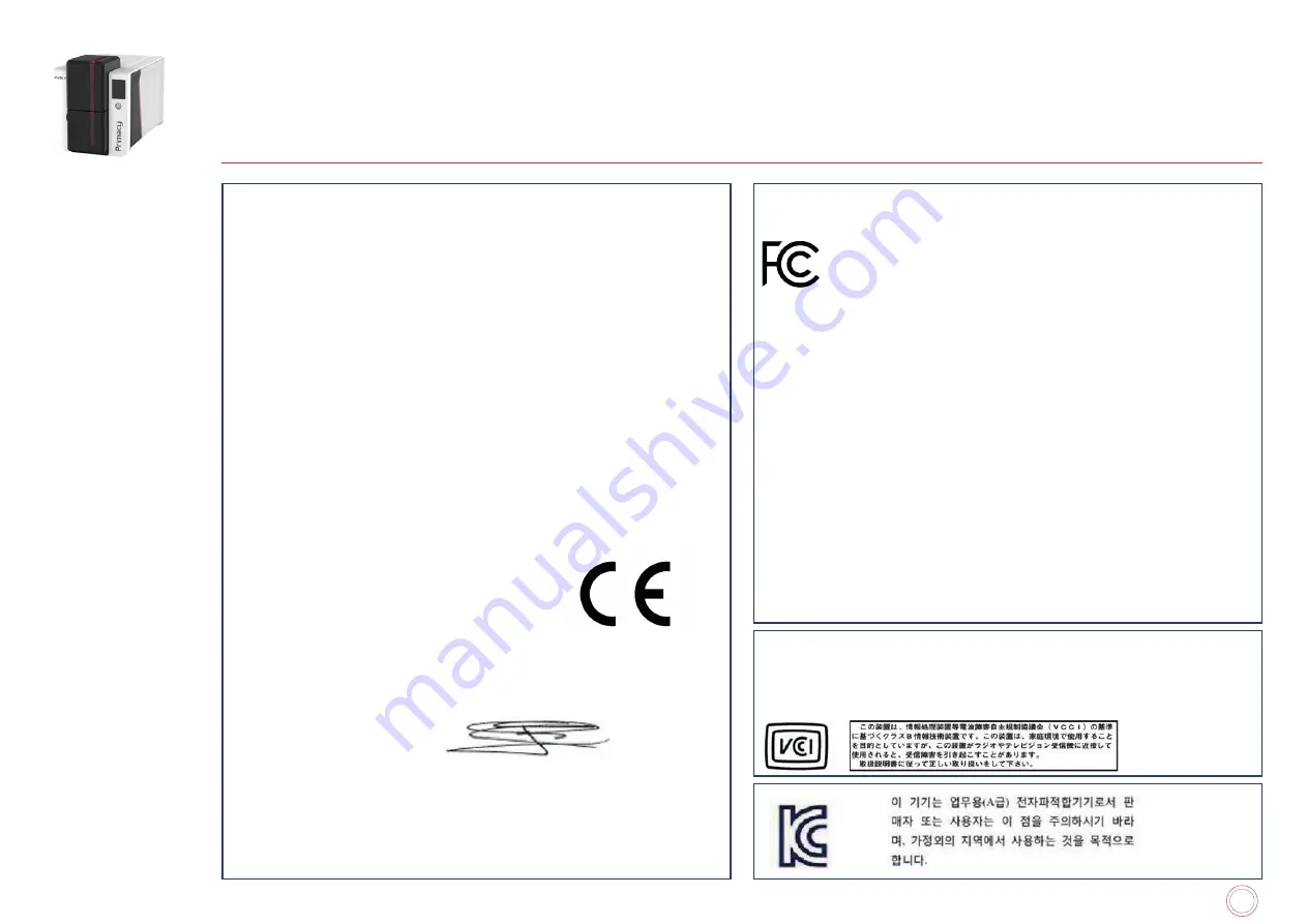 Evolis PRIMACY 2 User Manual Download Page 73