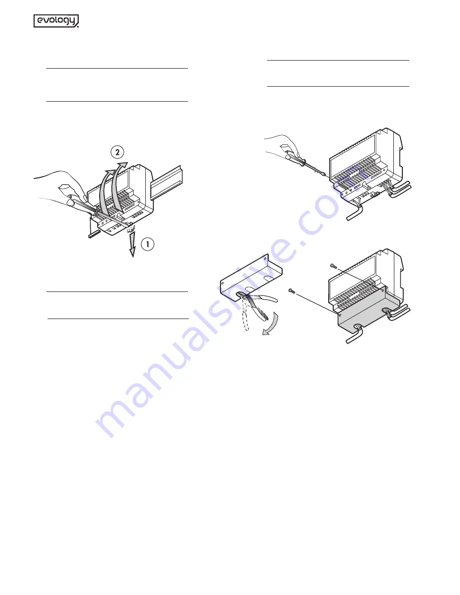 evology 2-wire video door entry system Скачать руководство пользователя страница 13