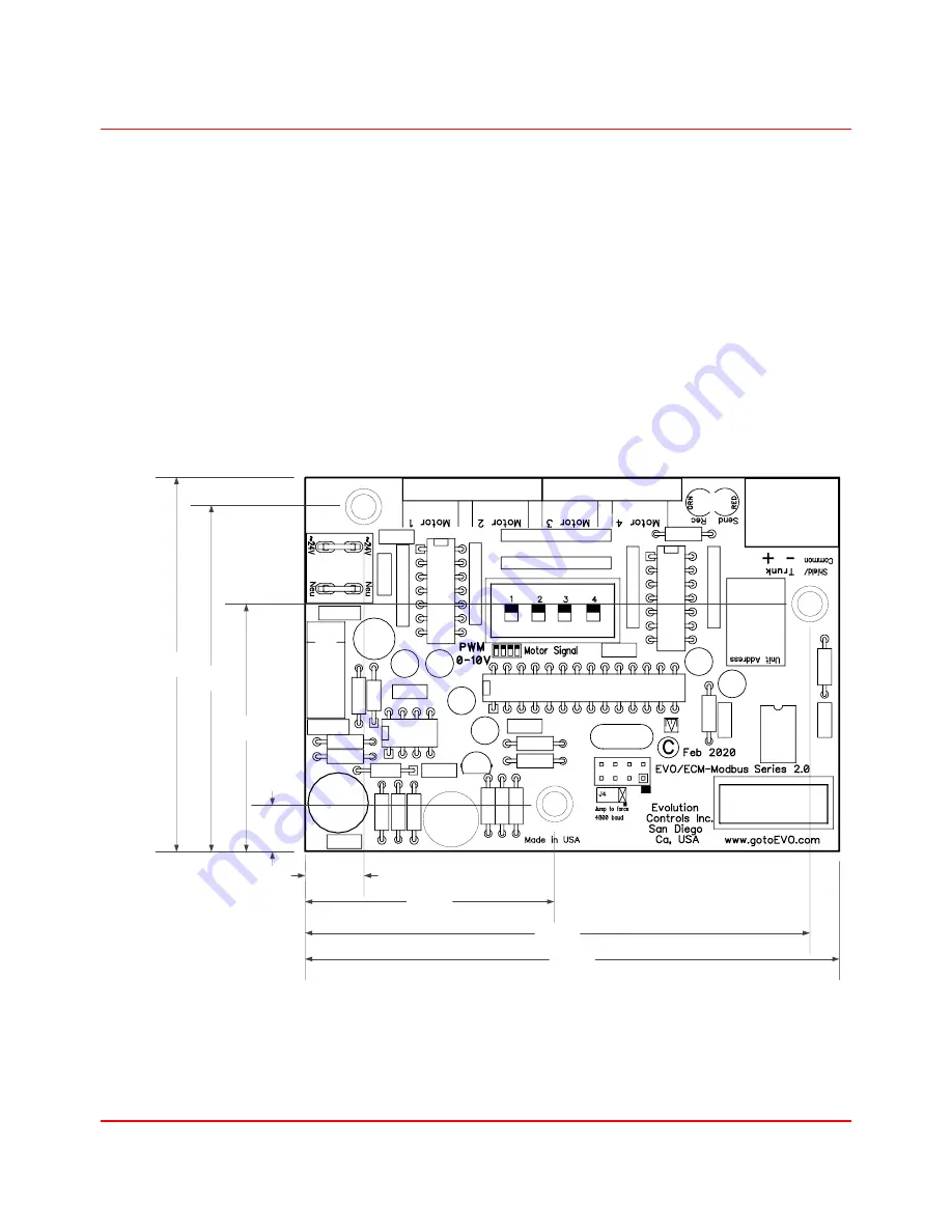 Evolution Controls EVO/ECM-Modbus Application Manual Download Page 6