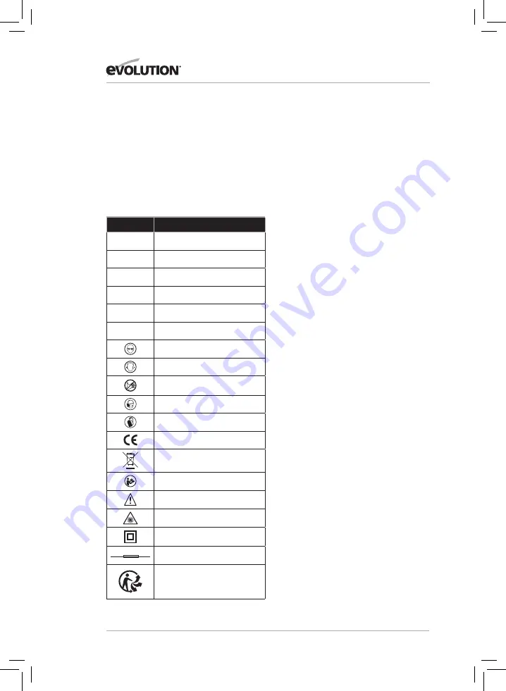 Evolution 052-0001A Original Instructions Manual Download Page 34