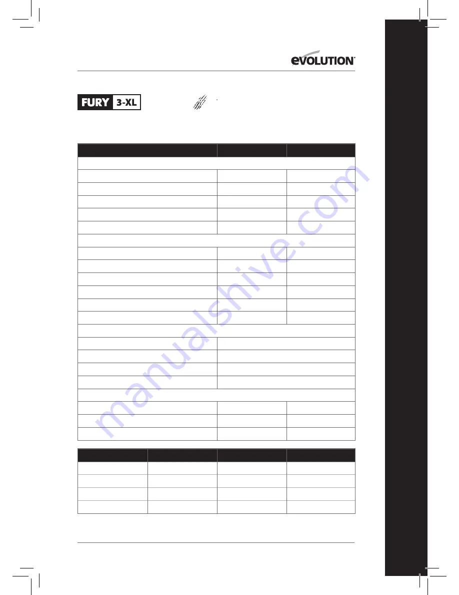 Evolution Fury 3 Original Instructions Manual Download Page 7