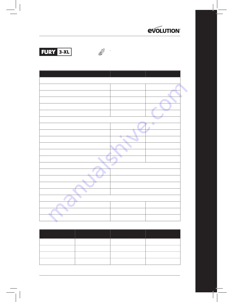 Evolution Fury 3 Original Instructions Manual Download Page 171